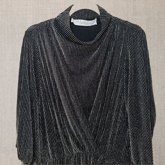 IRO Absalon Ruched Metallic Dress - Picture 7 of 10